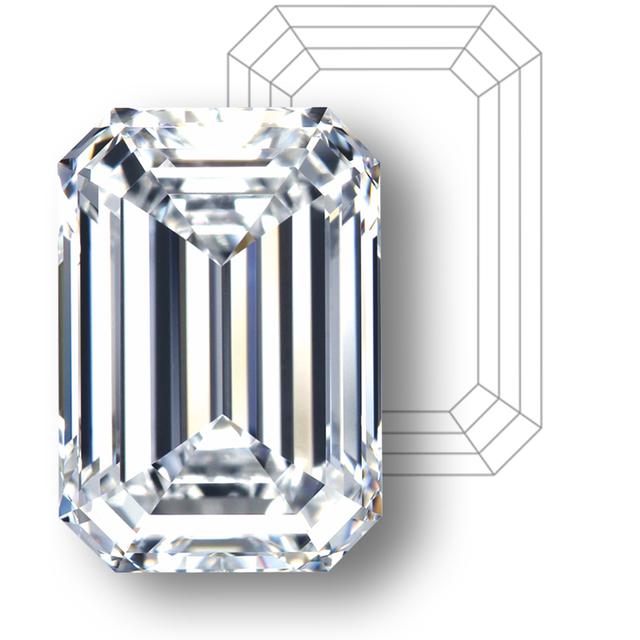 Emerald Cut Lab Diamond