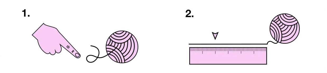 Measure ring size with string